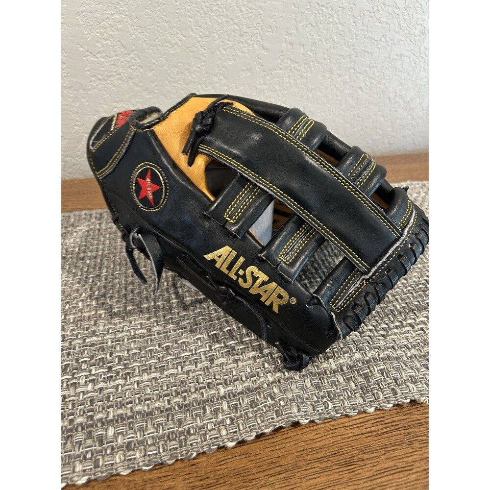 All Star Profession Series Baseball Glove RG3500-OF Black Leather Left Hand